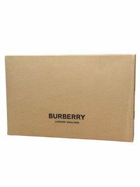 Empty Burberry Branded Box Tan storage gifting sneakers 13.5 x 8.5 x 5.5